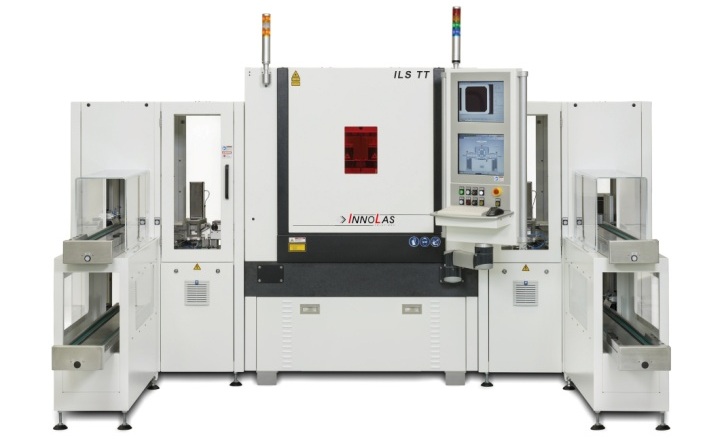 InnoLas ILS-TT production machine with fully automatic loading and unloading.