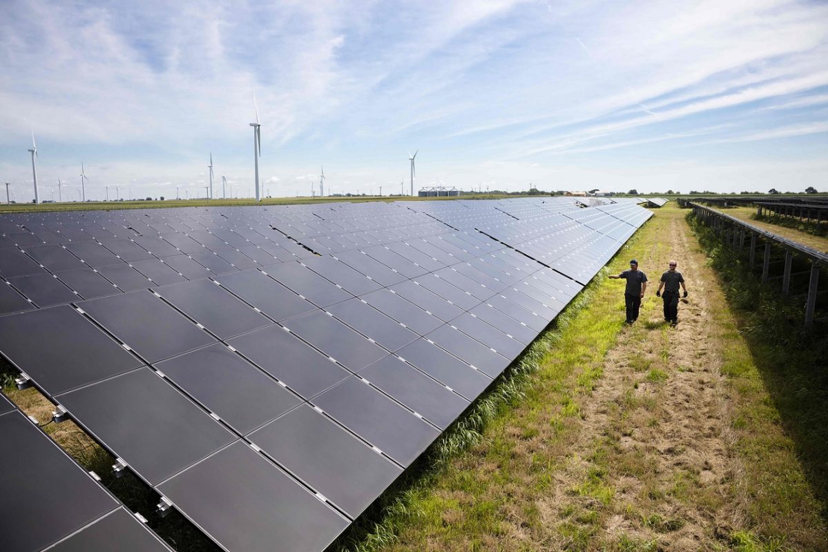Invenergy’s Grand Ridge Solar facility in Illinois. Image: Invenergy.