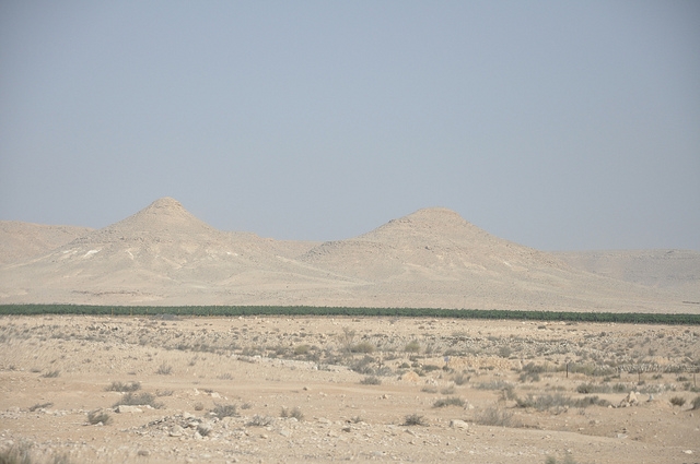 Negev is a semi-desert region of southern Israel. Flickr: Neil Ward