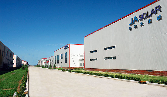 JA Solar said that the Phase I (5GW solar cell, 5GW module assembly) started production, initially using 182mm wafers. Image: JA Solar