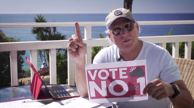 Singer, songwriter, actor and Florida native Jimmy Buffett urges fellow Floridians to vote NO ON 1. Source: Floridians for Solar Choice