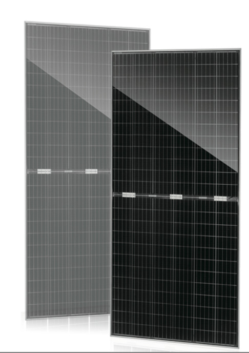 JinkoSolar's Swan bifacial panel features a transparent backsheet provided by DuPont. Image: JinkoSolar.