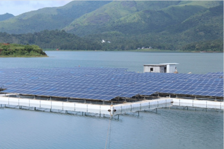 The installation is the latest for India's slowly growing floating PV ecosystem. Credit: KSEB