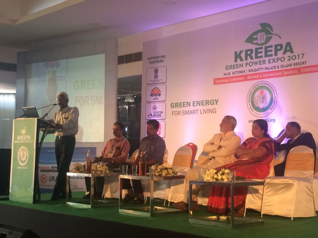 As Kerala was India's first fully electrified state, KREEPA feels that it should aim to be the first state to become fully green powered. Credit: Tom Kenning