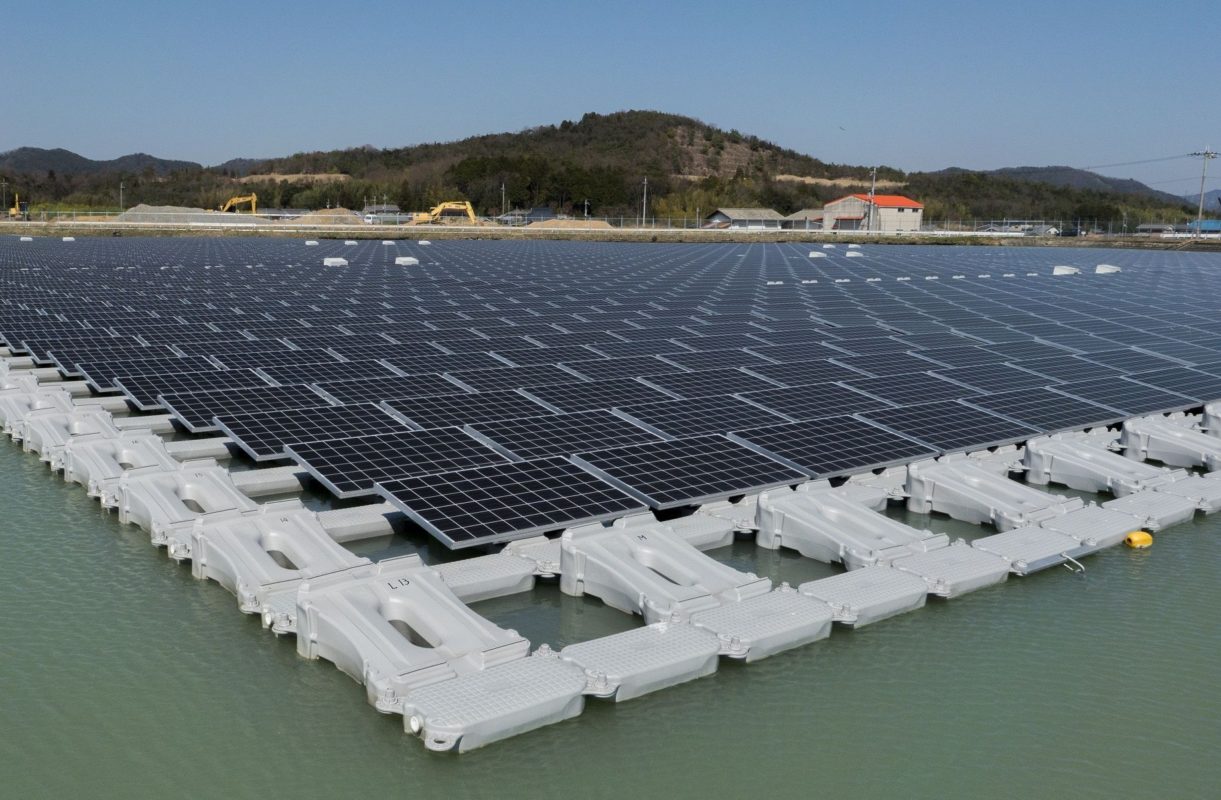  The 5MW of floating solar will be installed at the Kaplong Hydro Electric Project in North Andaman. Credit: Kyocera