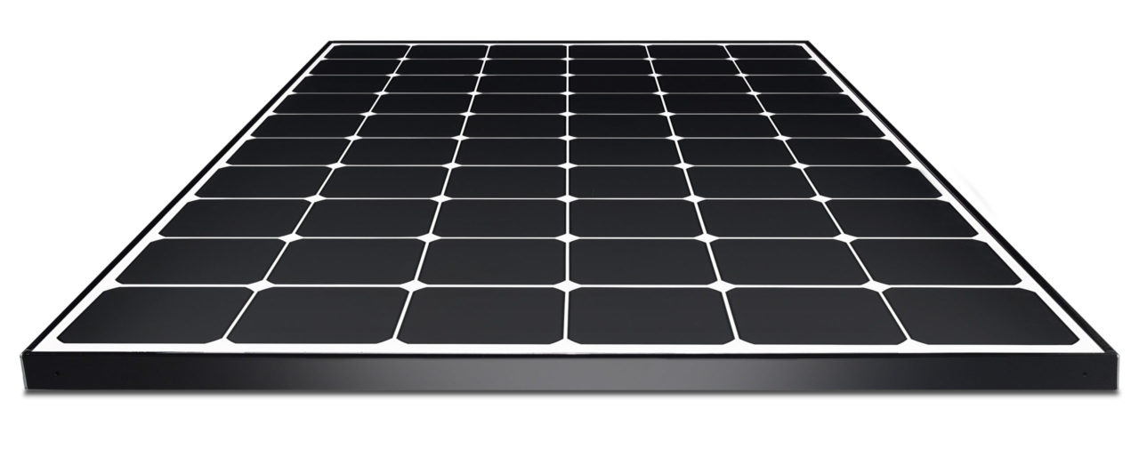 The LG ‘NeON R’ panel uses N-type monocrystalline cells with back contact electrode technology. Image: LG
