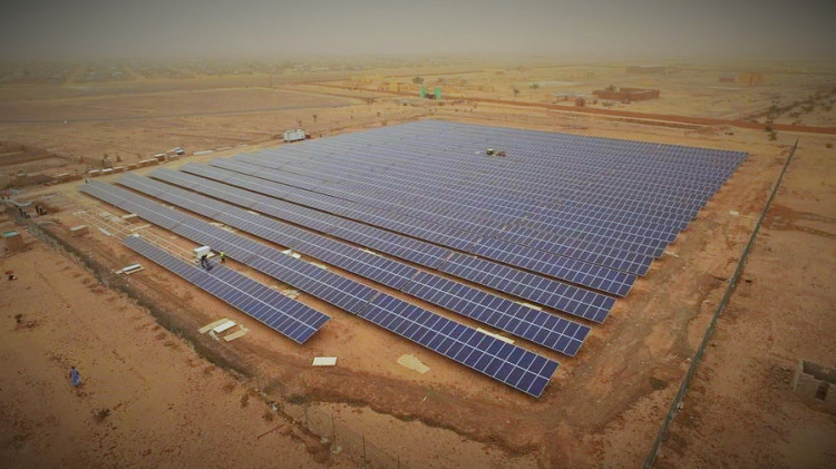 The first section of the 800MW phase is expected to be completed by April 2018. Image: Masdar