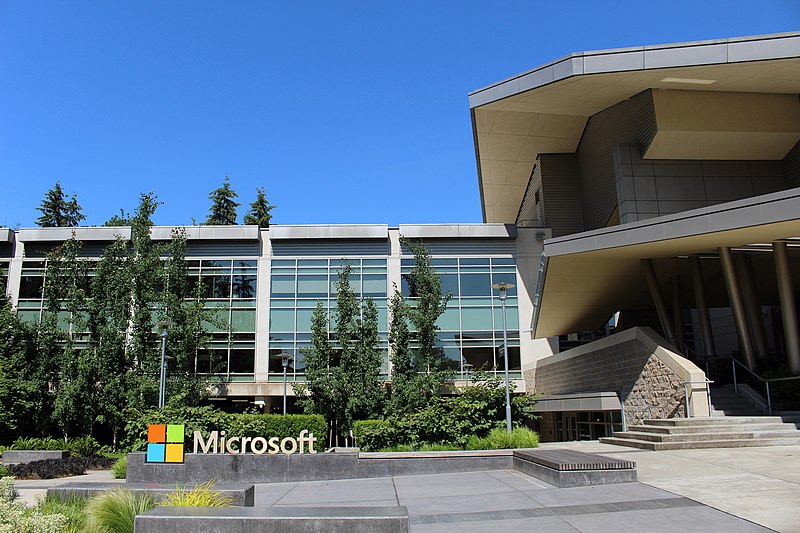 Microsoft HQ in Richmond, Washington. Image: Wikimedia Commons / Coolcaesar