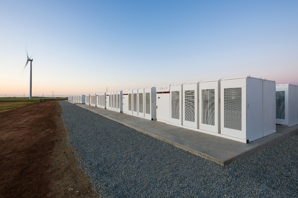 Neoen's battery storage unit at the Hornsdale renewables facility in Australia. Image: Neoen. 