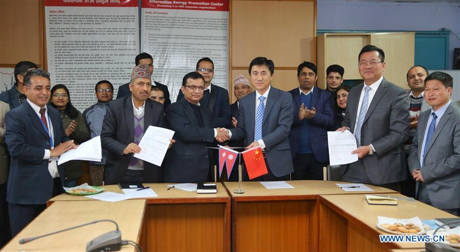 China donates thousands of solar systems to Nepal. Credit: Xinhua