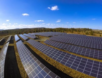 The projected solar installation discussed would have an installed generation capacity of 423MW. Image: NextEra