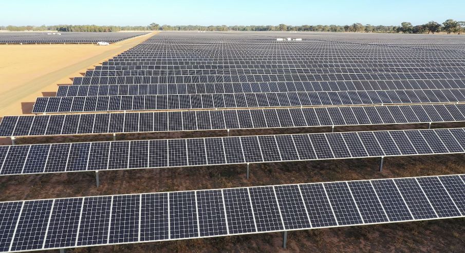 Downer's decision not to take on new solar construction work comes after the firm helped deliver Neoen's 128MWp Numurkah project. Image credit: Downer Group