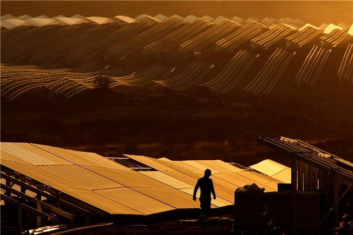 Iberdrola's Nunez de Balboa project in northern Spain (pictured) has helped send the country's solar output spiralling. Image: Iberdrola. 