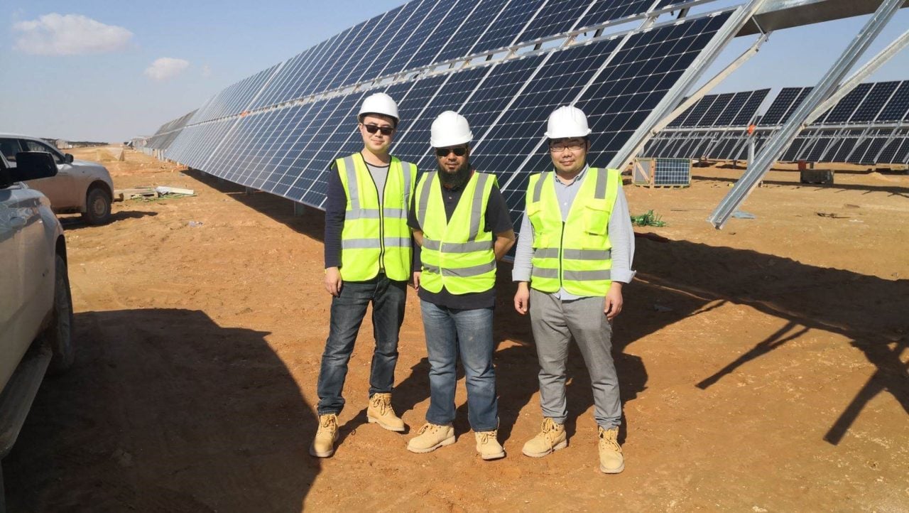 Exclusively powered by Jolywood modules, the Oman project is considered to be the largest single N-type PV power plant in the world. Image credit: Jolywood