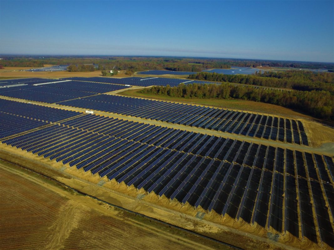 The Commonwealth of Virginia’s new energy plan has called for 3GW of solar and wind installations by 2022. Image: Community Energy Solar 