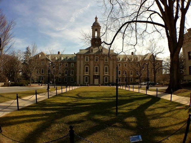 The Old Main building at Penn State University. Source: Cole Complese, Flickr
