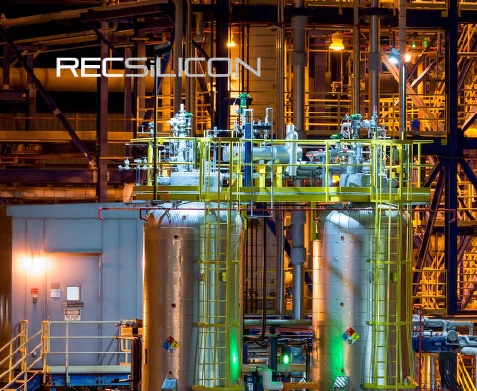  Moses Lake FBR facility operating at only 25% utilisation rates. Image: REC Silicon