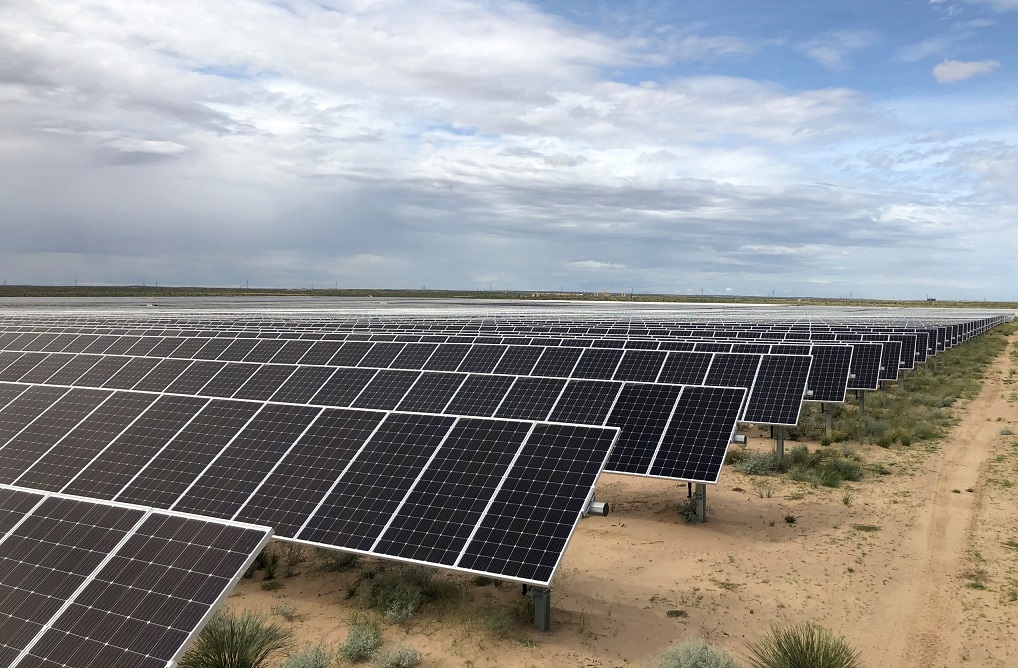 RWE Renewables earlier this year completed its largest US solar project, the 100MW West of the Pecos facility in Texas. Image: RWE Renewables. 