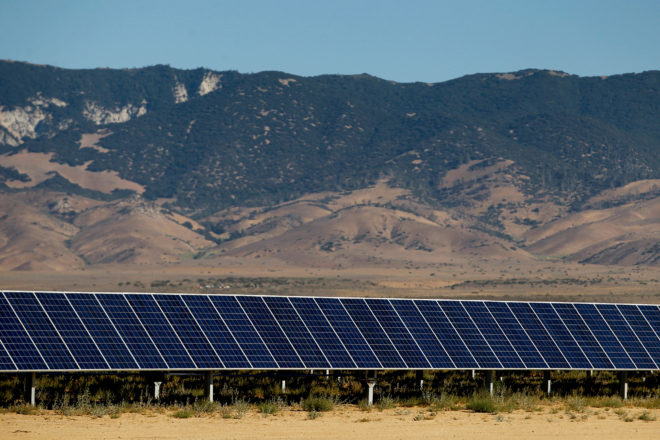 The Great Valley Solar project, previously called Tranquillity 8, is currently under construction in Fresno Country, California. Credit: Recurrent