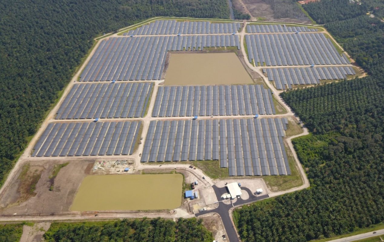 The 47MW Redsol Solar Farm, completed by Scatec Solar in Malaysia. Image: Scatec Solar. 