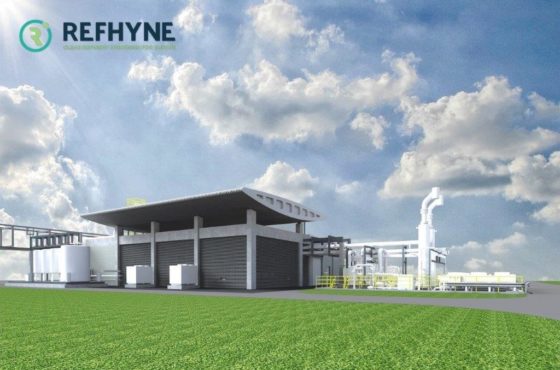 Shell's Refhyne project is one of a number in Europe aimed at piloting the use of renewables to create hydrogen. Image: Shell. 