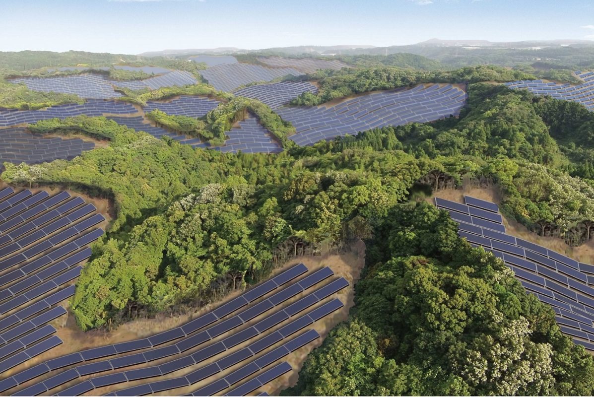 The 92MW site will feature 340,740 Kyocera solar modules and is expected to generate roughly 99,230MWh annually. Image: Kyocera