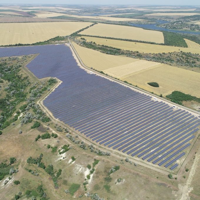 The 47MW Rengy solar project in Ukraine. Source: Scatec