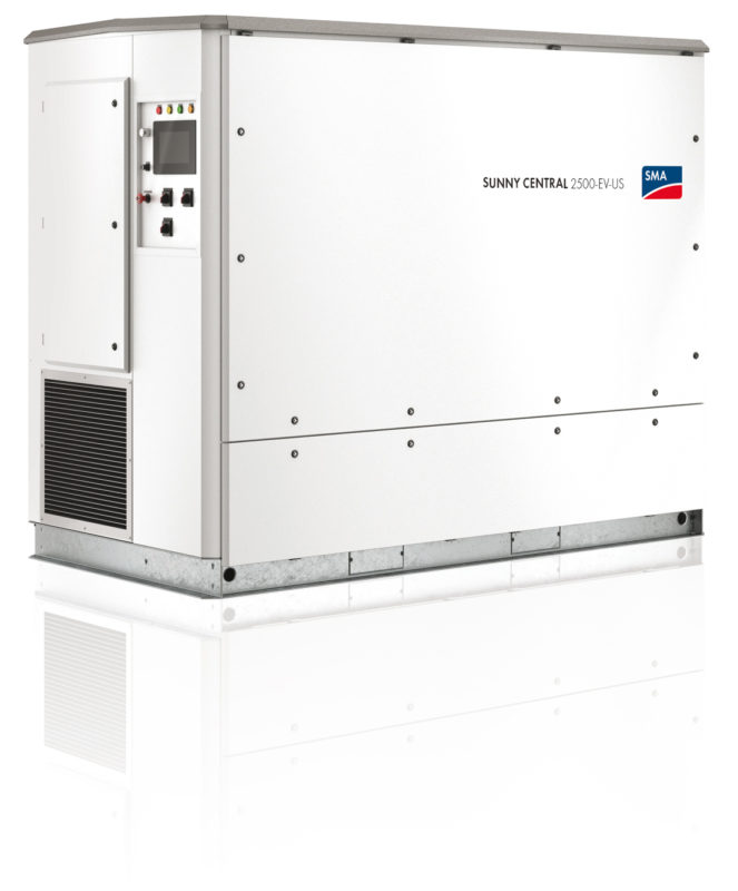 With the Sunny Central 2500-EV-US, SMA is the first manufacturer to have an inverter certified to UL 62109 by UL LLC.