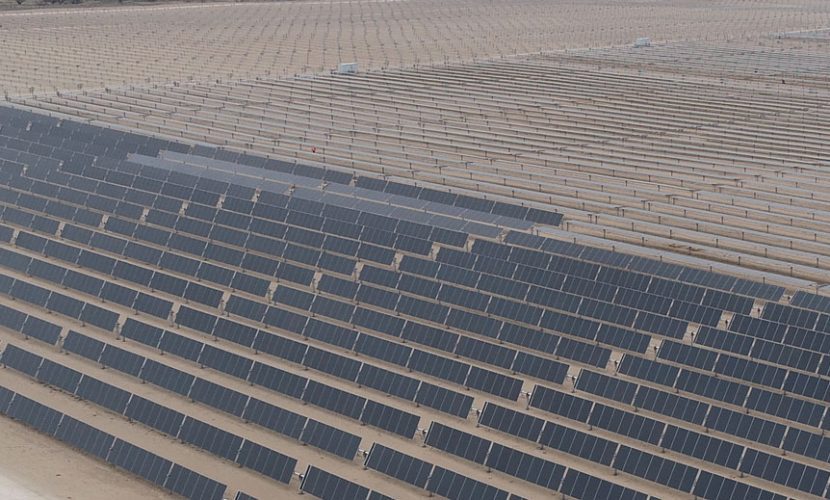 The site, which will boast an average annual power generation expected to be sufficient enough to power more than 50,000 Texan households, is tabbed by Innergex as the largest solar farm currently in operation in Texas. Image: Innergex 