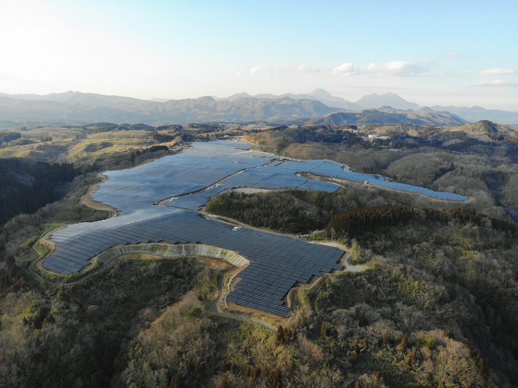 Sonnedix Japan brought the PV plant in Oita, Japan, online on 16 March. Image: Sonnedix Japan.