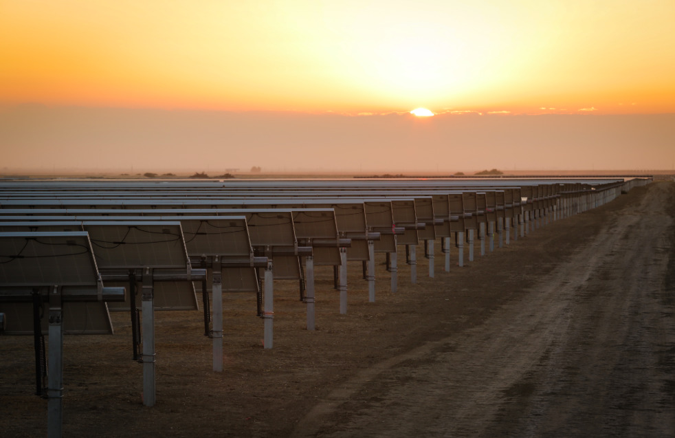 Sempra Renewables built and operates the Great Valley Solar Project — which was developed over 647 hectares of land and is comprised of 860,000 PV modules. 