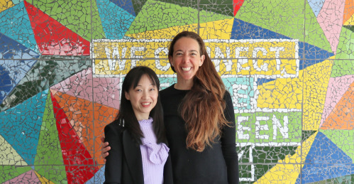 Carlota Pi, co-founder and executive president of Holaluz, and Luz Ma Chen, general director of Chint Energy. Credit: Holaluz