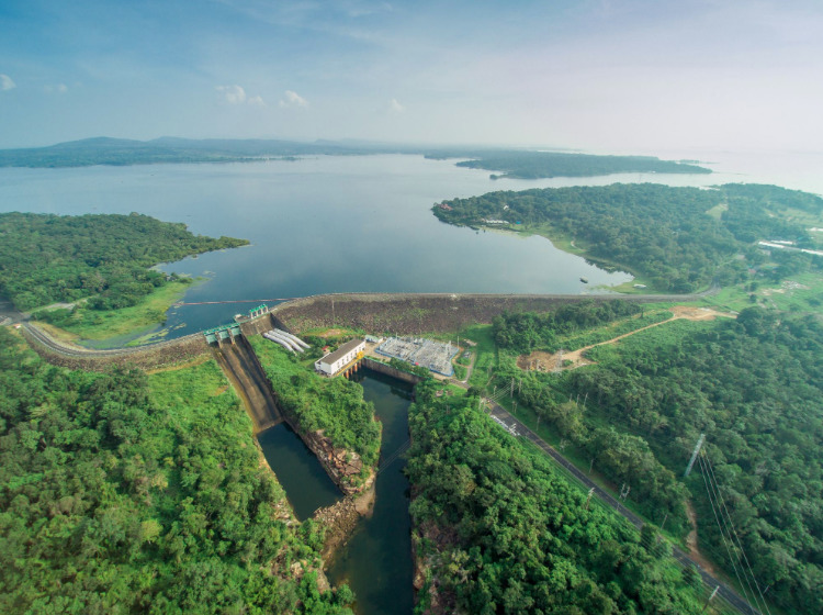 The Sirindhorn Dam will hold EGAT's pilot floating PV project before further projects across the Thailand's other dams. Credit: EGAT