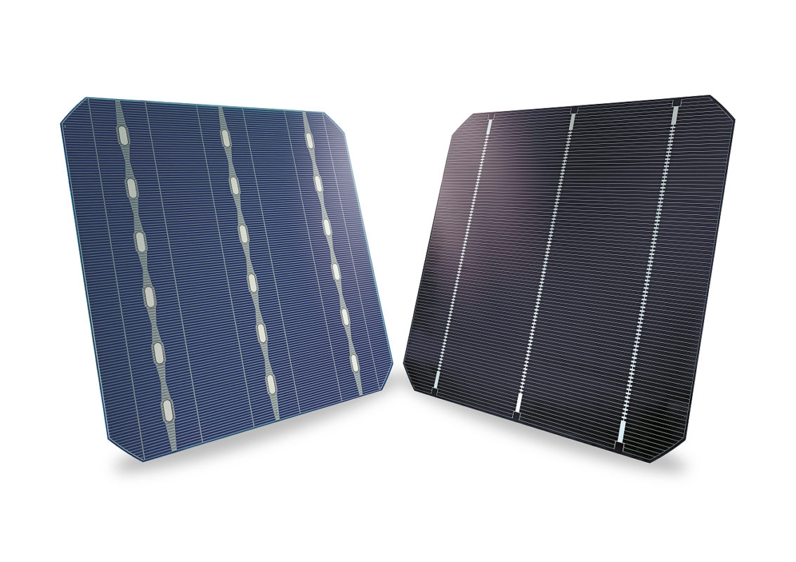 SolarWorld's Bisun cells used in bifacial modules. Image: SolarWorld.