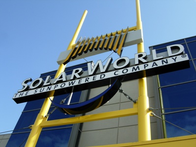 SolarWorld's shipments and earnings have rallied in 2015, despite delays to factory upgrades. Image: SolarWorld