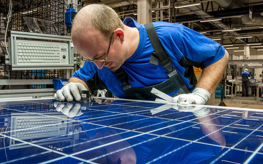 Cell-to-module power losses are a key focus for R&D efforts. Image: SolarWorld.