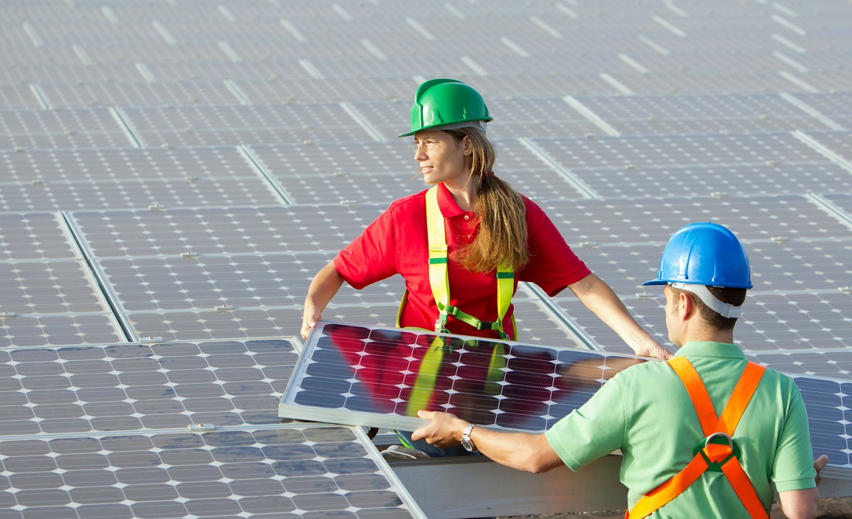 It is hoped New York state’s clean energy programme will create more than 50,000 jobs. Image: The Alliance for Clean Energy New York/Twitter.