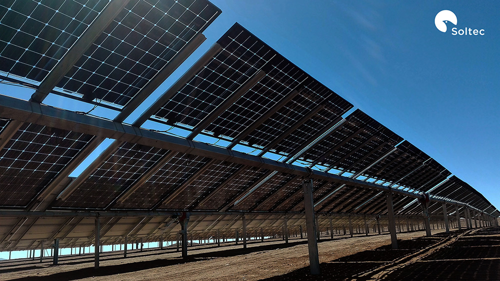 Single-axis solar tracker firm Soltec has secured a 2MW order for its SF7 bifacial tracker system (64 units) from EPC firm El-Mor Renewable Energies, believed to be the first utility-scale bifacial project in Israel. Image: Soltec