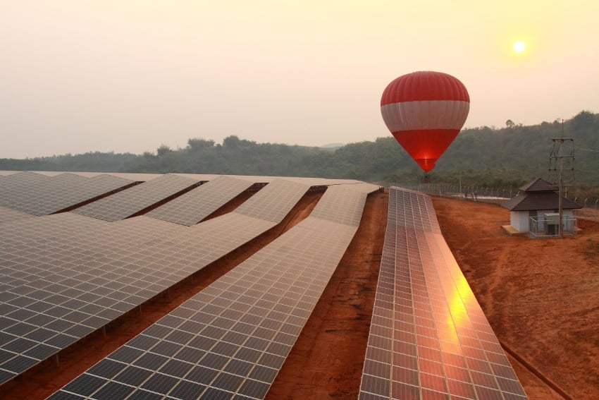 A Sonnedix ground-mounted PV project in Thailand. Image: Sonnedix.