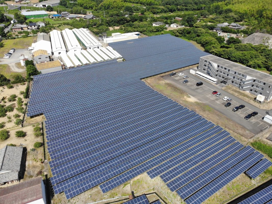 Sonnedix closed financing on a 2.3MW solar park in Mei prefecture, Japan, at the end of 2020 Image: Sonnedix