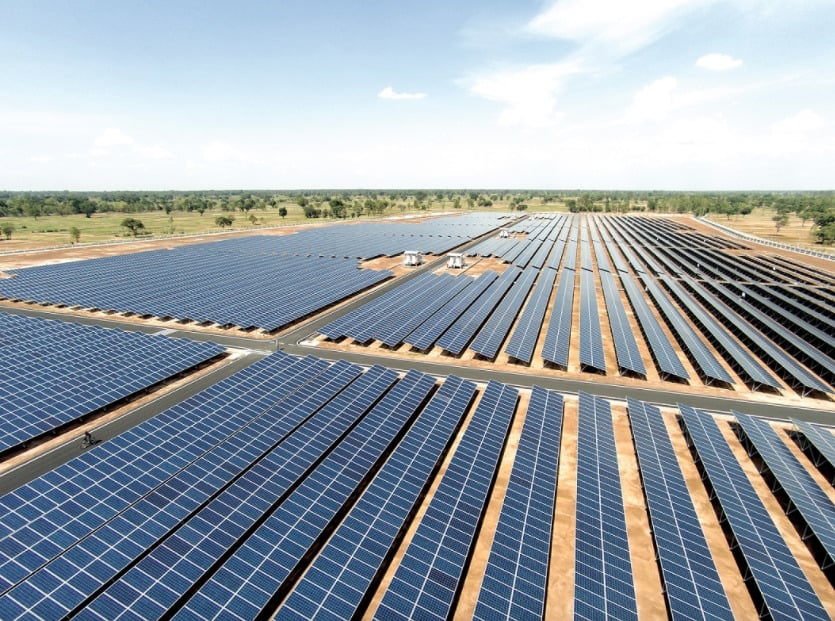 A Sterling & Wilson project in Australia. The company claims to now be in its 10th GW of projects delivered as well as having more than 7GW of operating PV plants under its management. Image: Sterling & Wilson. 