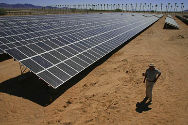 The 69.5MW PV project was originally owned by SunEdison and was completed in early 2015. Image: SunPower