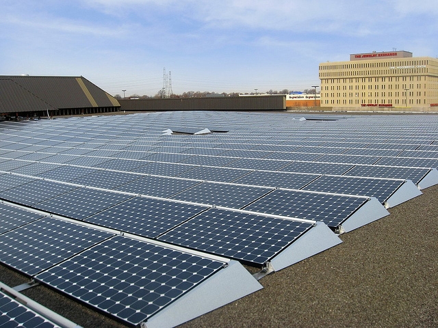 Part of California's Assembly Bill 693 seeks to fund solar on rooftops for multi-family dwellings. Image: SunPower.