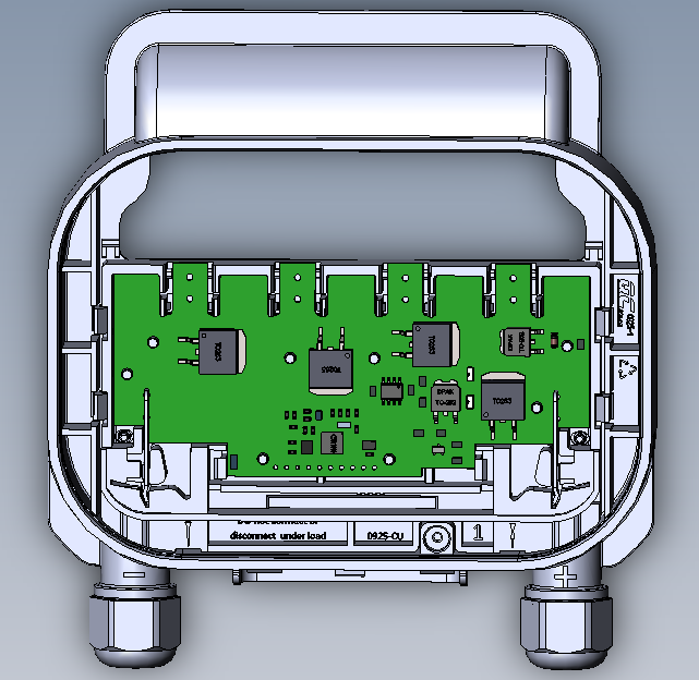 Rapid shutdown function integrated into module-level monitoring system. Image: SunSniffer