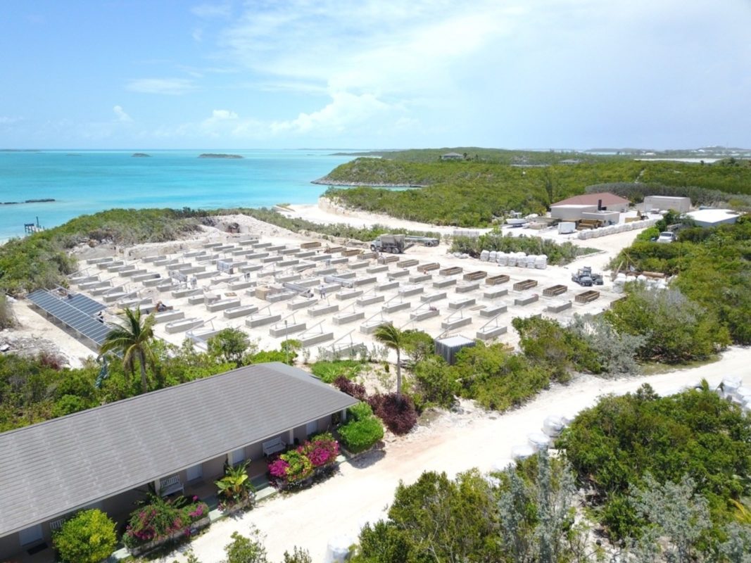 The Bahamas solar-plus-storage project. Credit: Sungrow