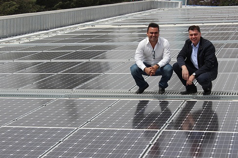 A Suniva solar PV rooftop installation in Mexico, the first country to use the Green Bond Facility. Credit: Suniva