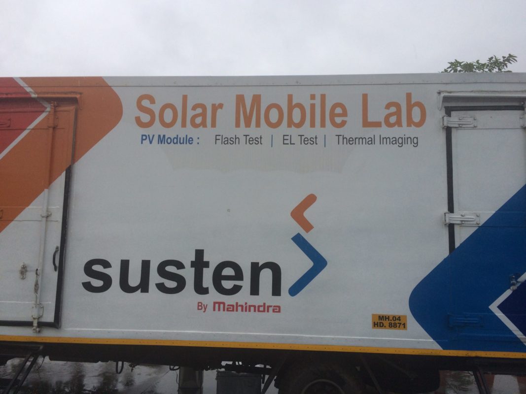 Some solar projects in India have seen module performance drop 10% in first year or 8% in the third year alone, according to Mahindra Susten field tests. Credit: Tom Kenning