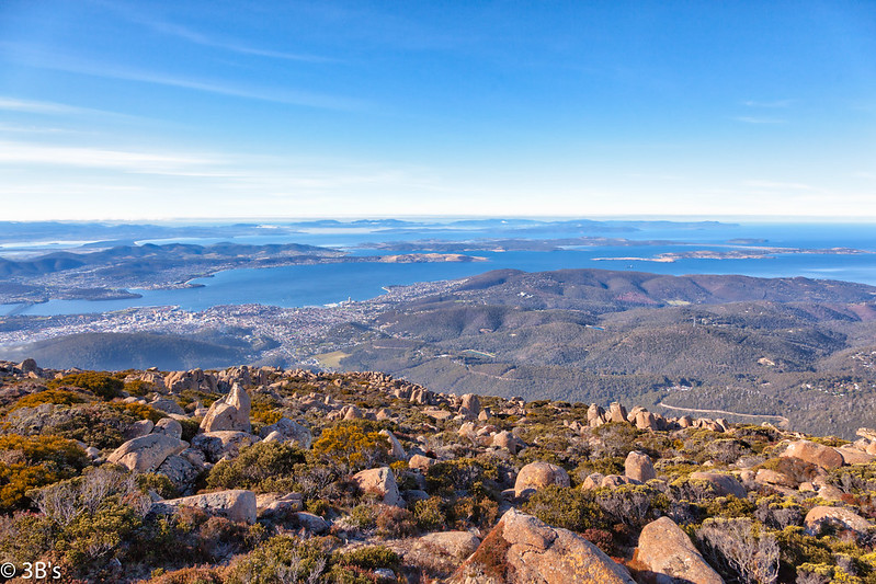 The view from Mount Wellington, Tasmania. Source: Flickr, The 3B's
