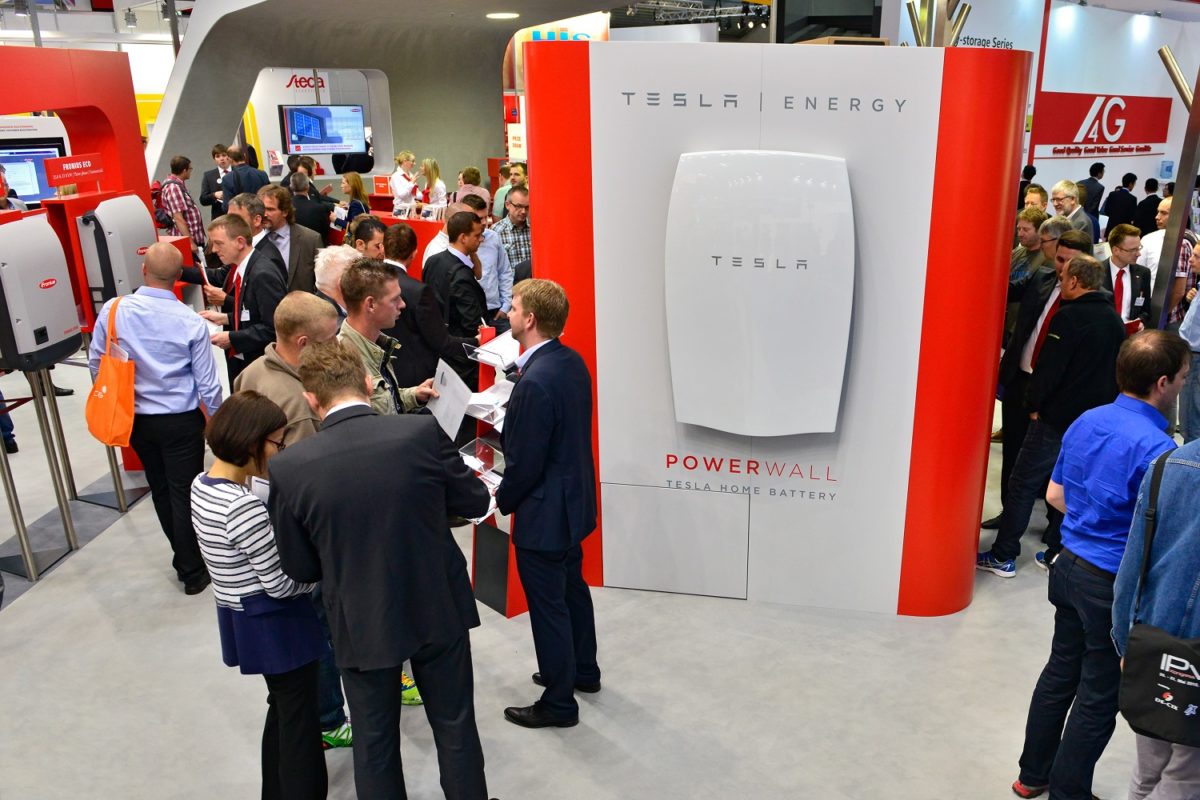 SA Power will provide around 100 Tesla Energy and Samsung batteries for the trial. Image: Tesla