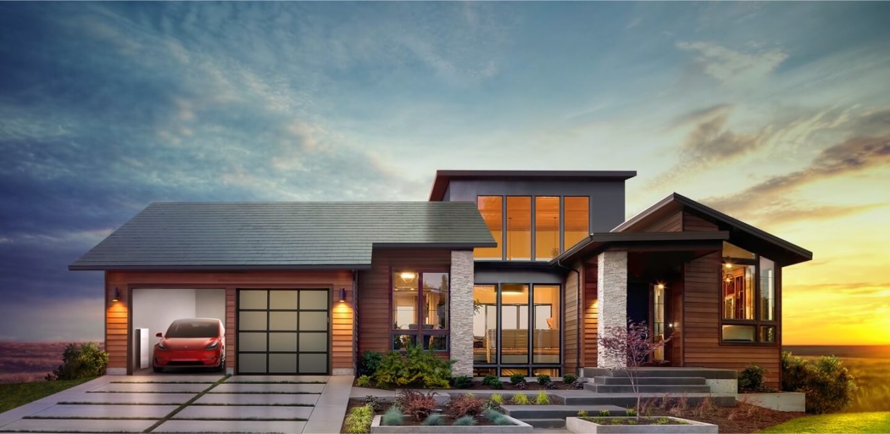 Tesla is aiming for the luxury residential market and RGS the mainstream conventional shingled home market. Image: Tesla